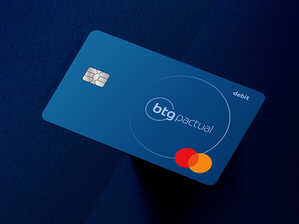 BTG Pactual Debit Card.